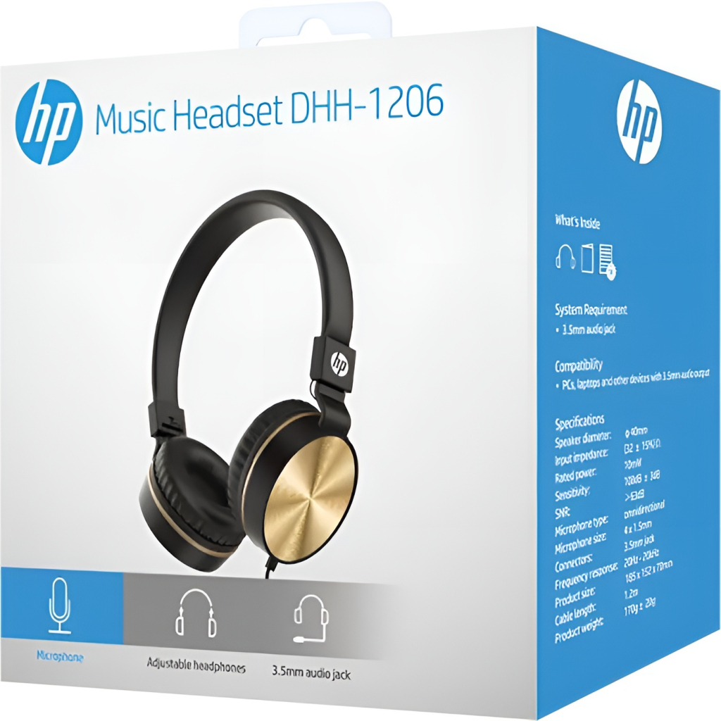 Навушники HP DHH-1206 Black (DHH-1206BK) - зображення 5