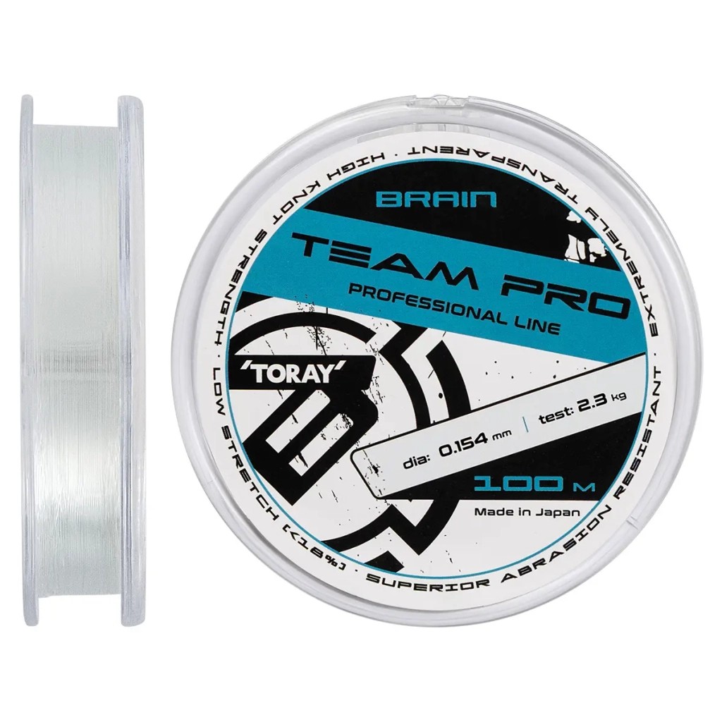 Волосінь Brain Team Pro 100m 0.154mm 2.3kg (1858.26.95) - зображення 1