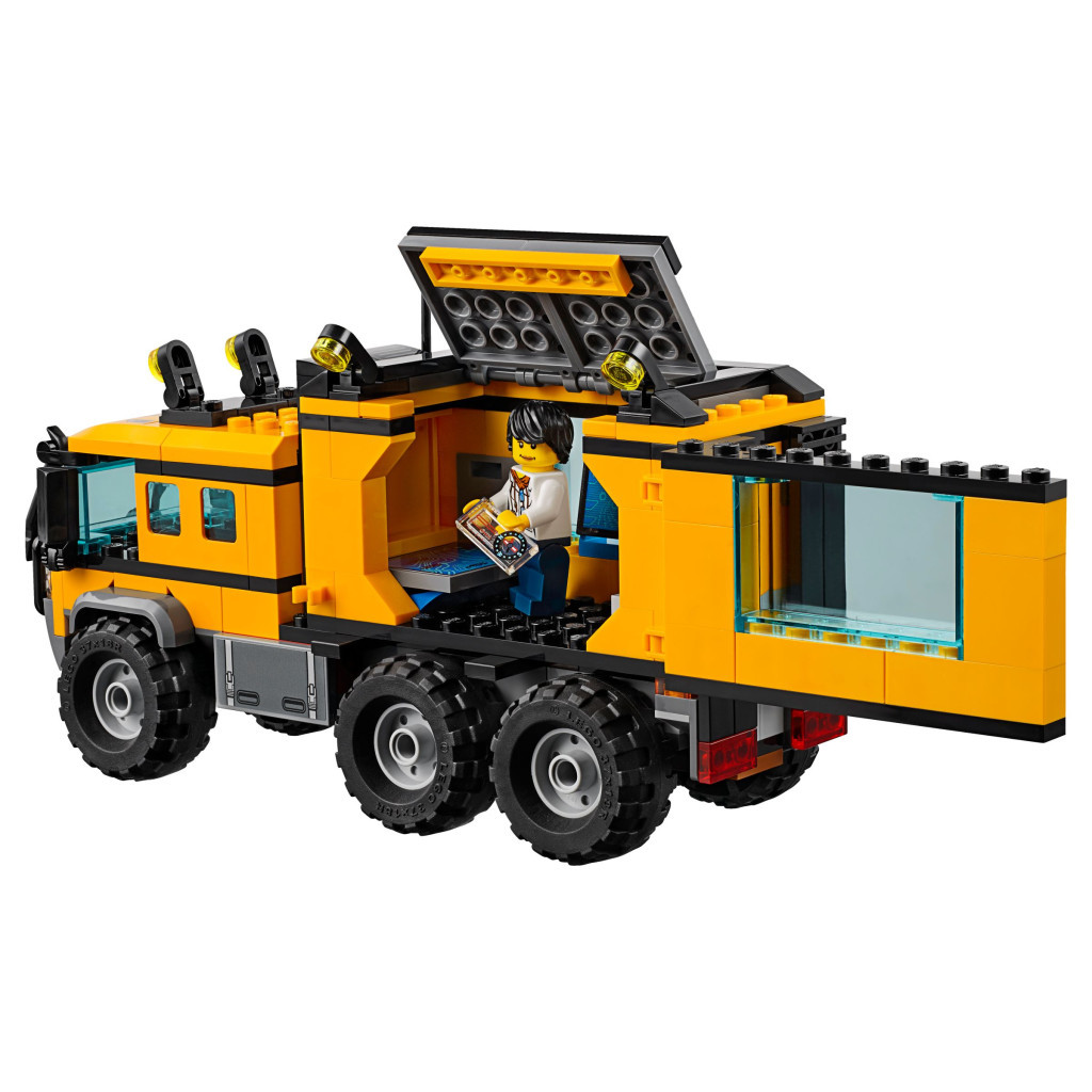 Конструктор LEGO City Пересувна лабораторія у джунглях (60160) - зображення 4