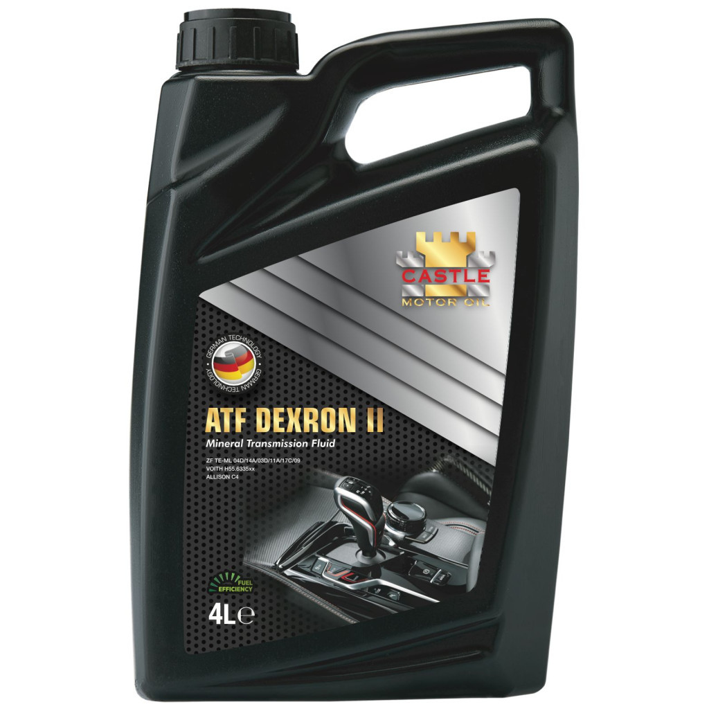 Трансмісійна олива CASTLE MOTOR OILS ATF DEXTRON II 4л - зображення 1