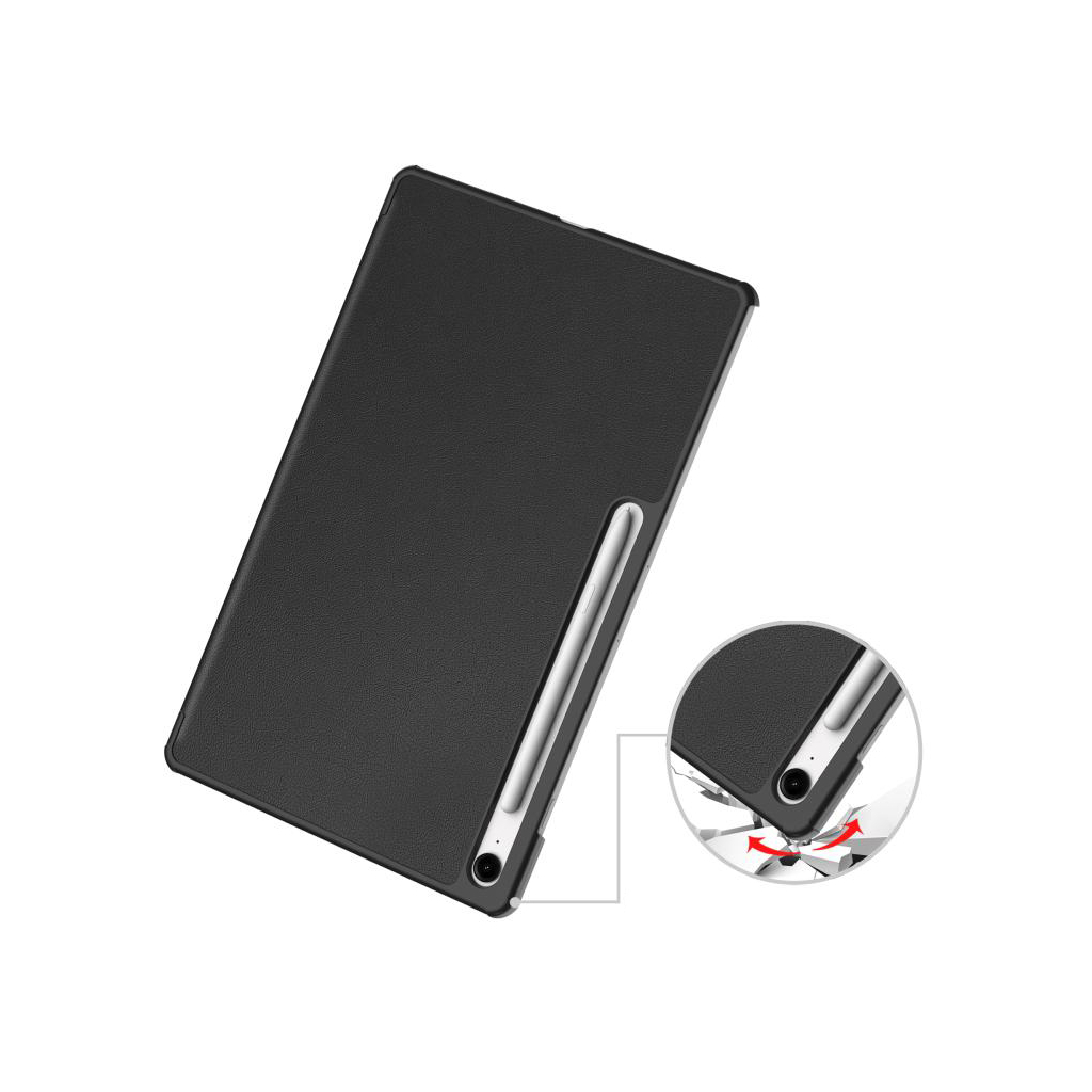 Чохол до планшета BeCover Smart Case Samsung Galaxy Tab S10 FE Plus (SM-X620/SM-X626) 13.1" Black (713381) - зображення 7