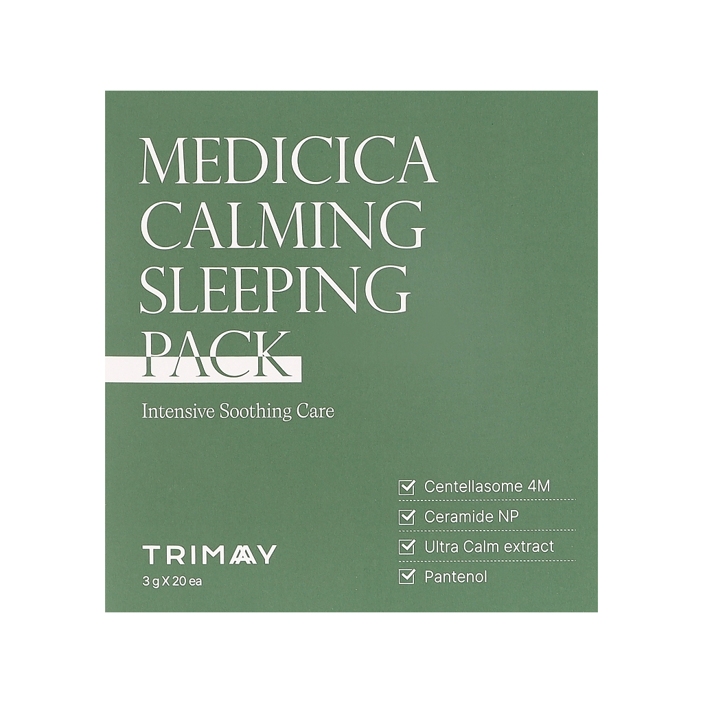 Маска для обличчя Trimay Medicica Calming Sleeping Pack 20 х 3 г (8809822540617) - изображение 1
