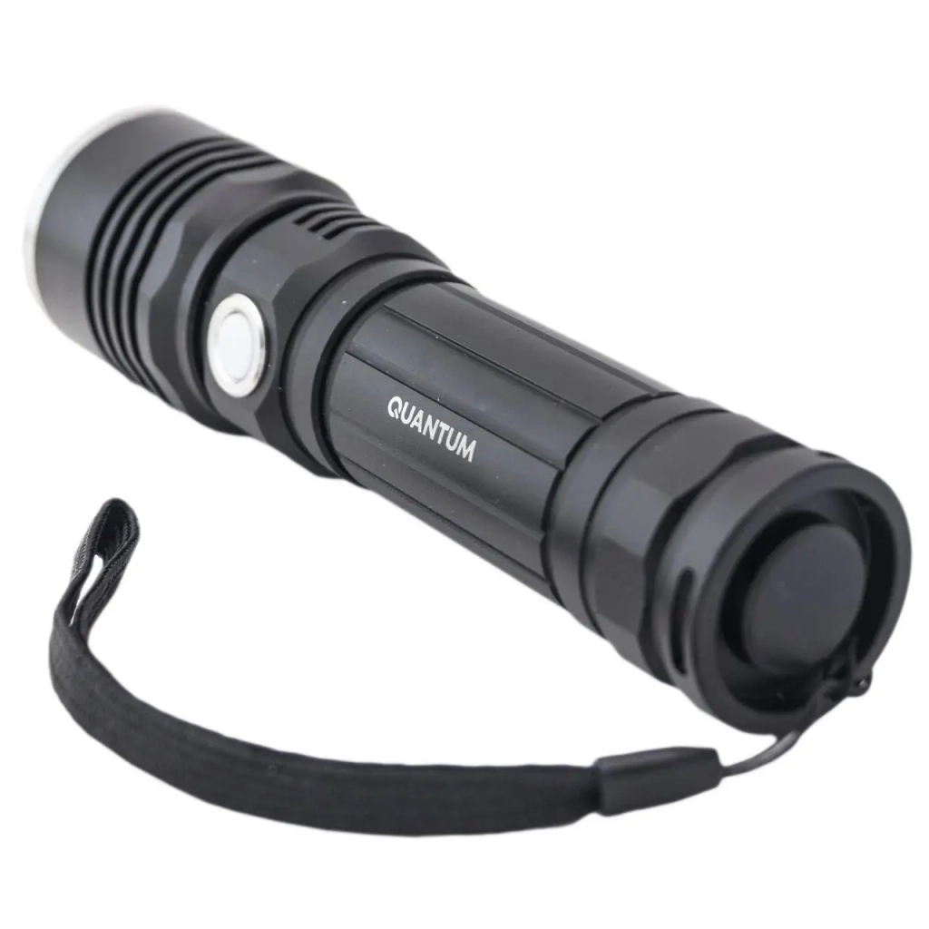 Ліхтар Quantum Solid-H 10W LED з USB-C + Li-ion21700/4000mAh (QM-FL1020-21700/4000-PB) - зображення 4