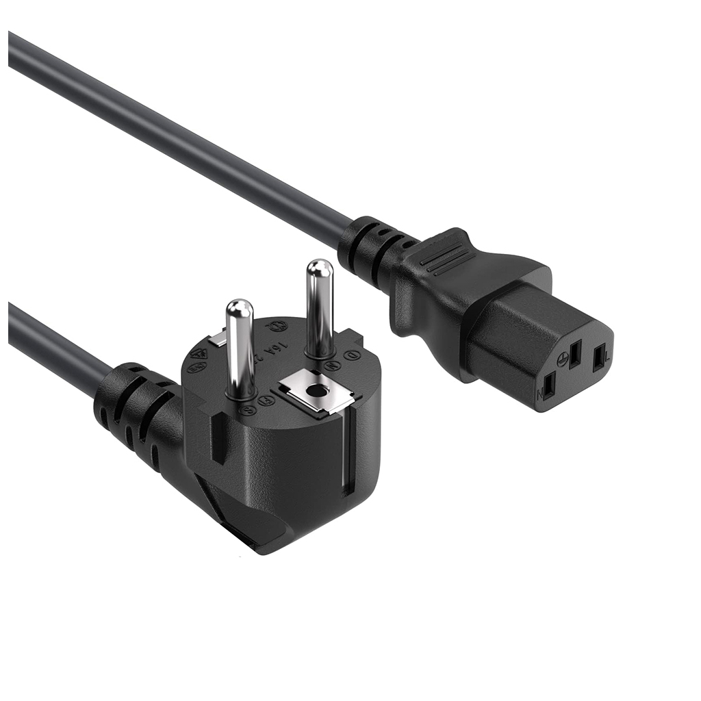 Кабель живлення C13 1.8m black ColorWay (CW-CBP082-BK) - picture 1