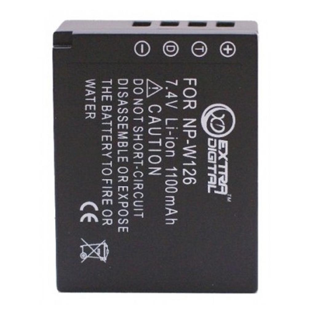 Акумулятор до фото/відео Extradigital Fuji NP-W126 (BDF2473) - зображення 1