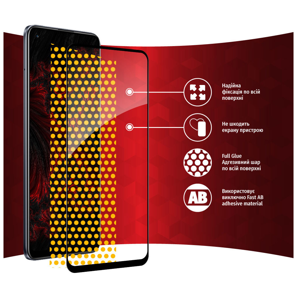 Скло захисне Intaleo Full Glue Realme 8 Pro (1283126523274) - зображення 6