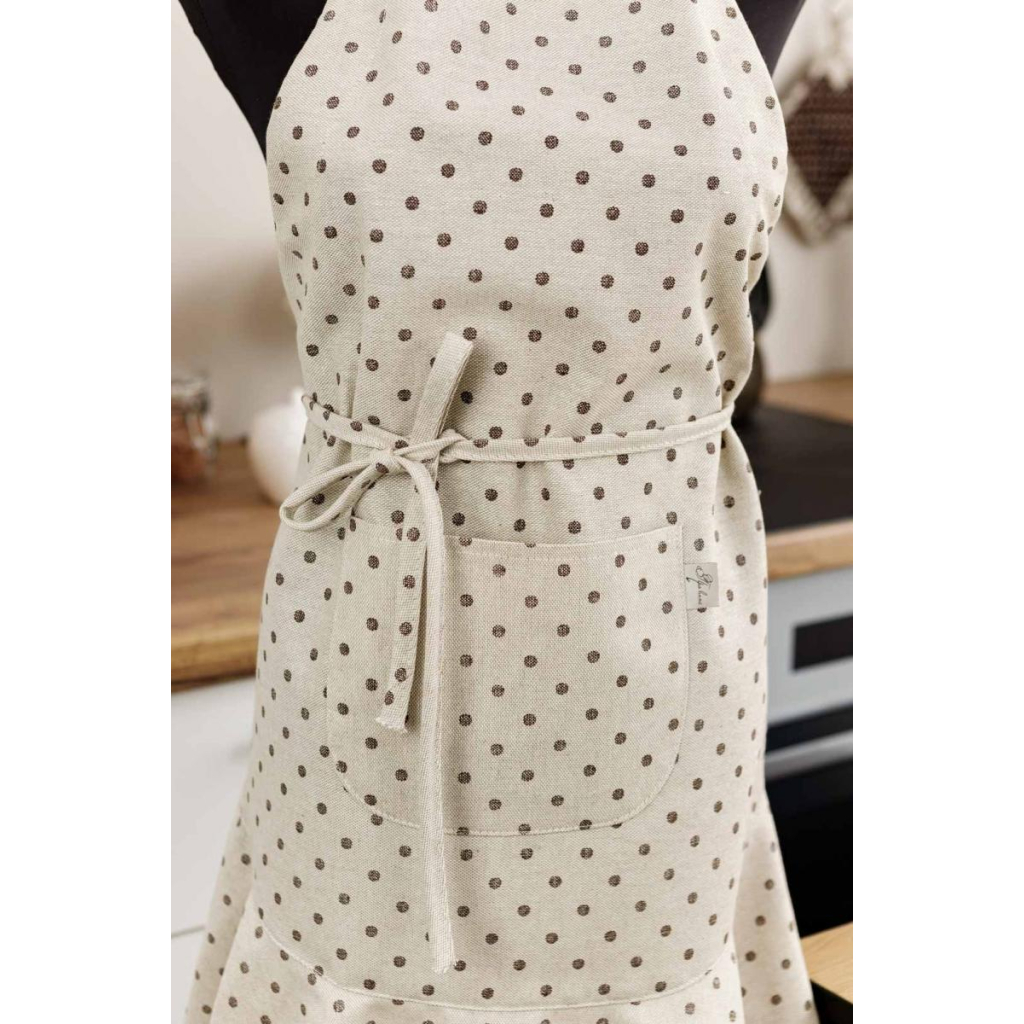 Фартух Прованс Горох коричневий Господиня (031630) - изображение 3