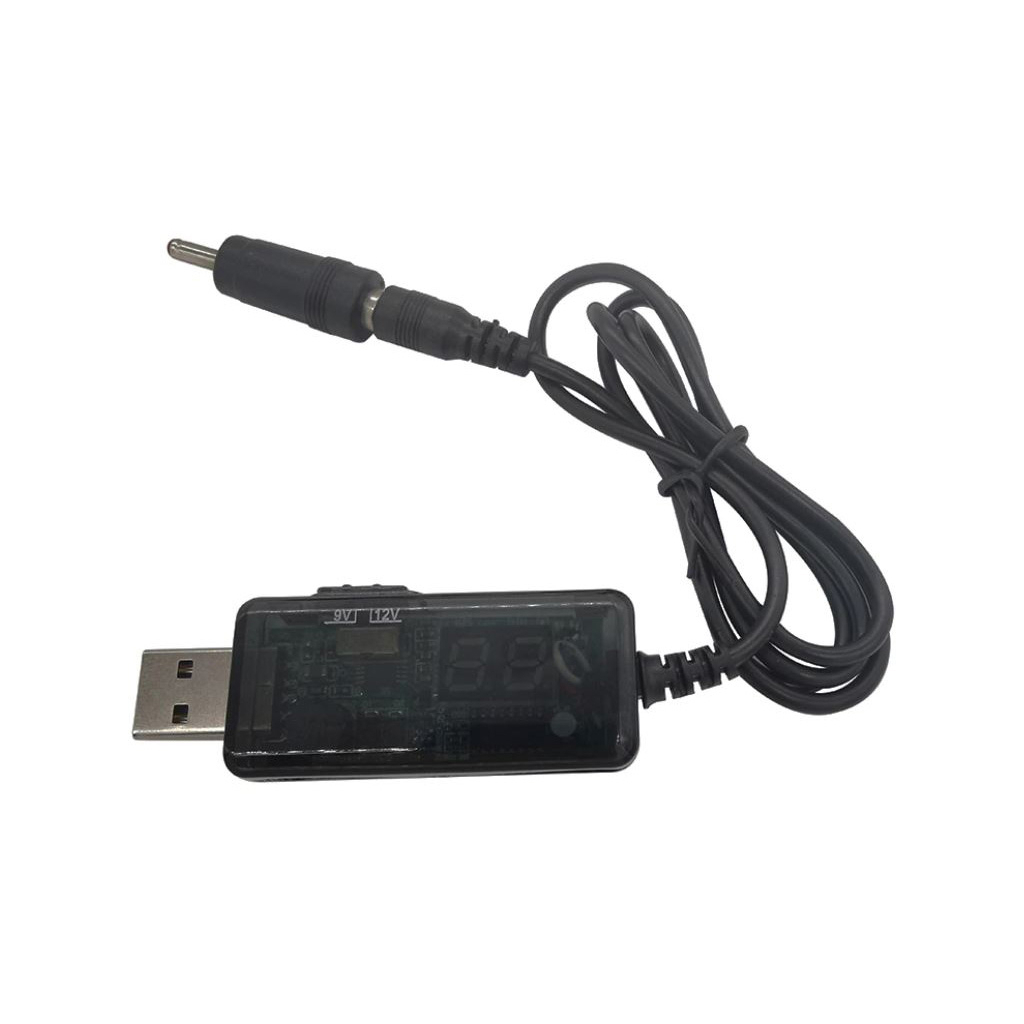 Кабель живлення USB to DC 3.5x1.35mm + 5.5x2.1mm 9V-12V Dynamode (KWS-912V) - picture 6
