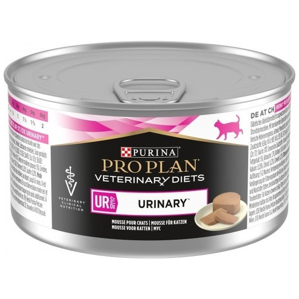 Вологий корм для кішок Purina Pro Plan Veterinary Diets UR ST/OX Urinary При сечокам'яній хворобі 195 г (8445290093431) - зображення 2