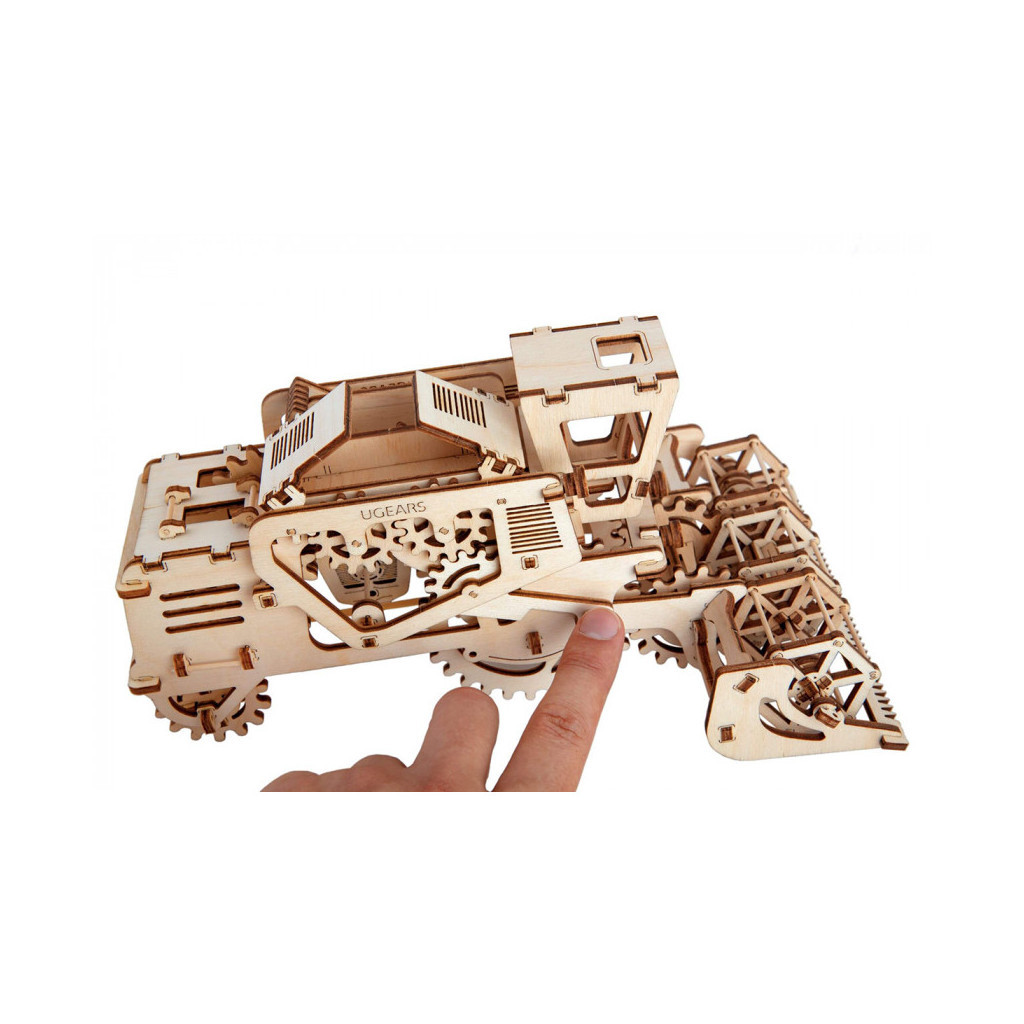 Конструктор Ugears Комбайн (6075906) - зображення 6