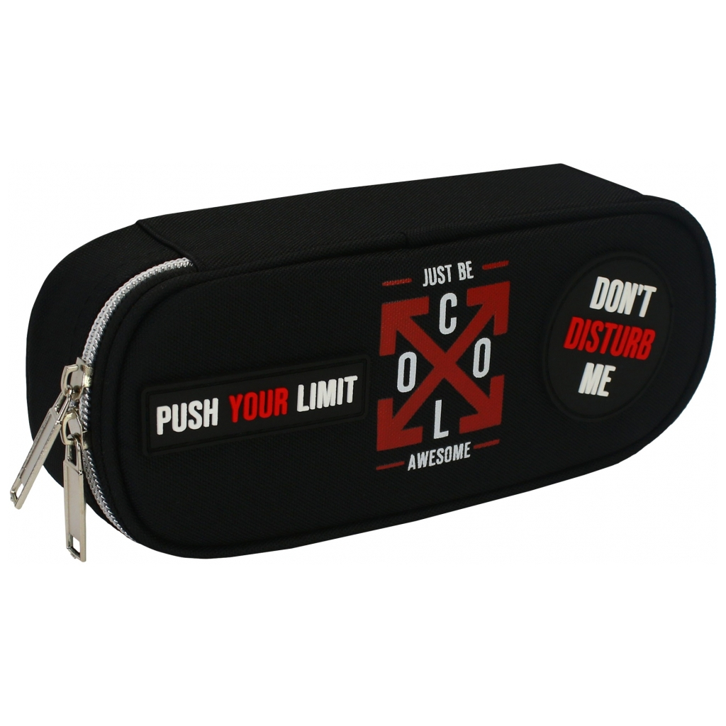 Пенал Cool For School 1 відділення Чорний (CF87244) - зображення 1