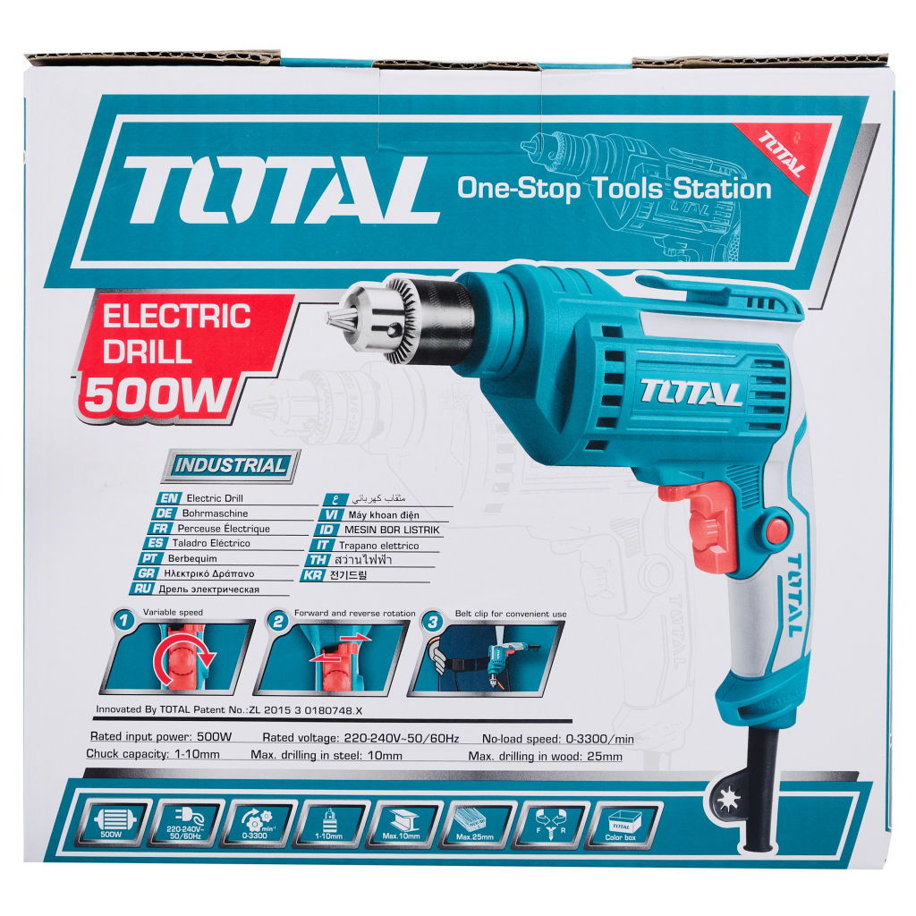 Дриль Total TD2051026 500Вт (6482055) - зображення 4