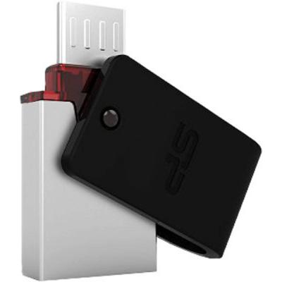 USB флеш накопичувач Silicon Power 64GB Mobile X31 USB 3.0 OTG (SP064GBUF3X31V1K) - зображення 5