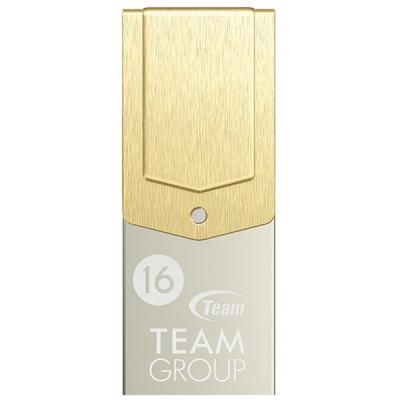 USB флеш накопичувач Team 16GB M161 Gold USB 3.1 OTG Type-C (TM161316GD01) - зображення 1