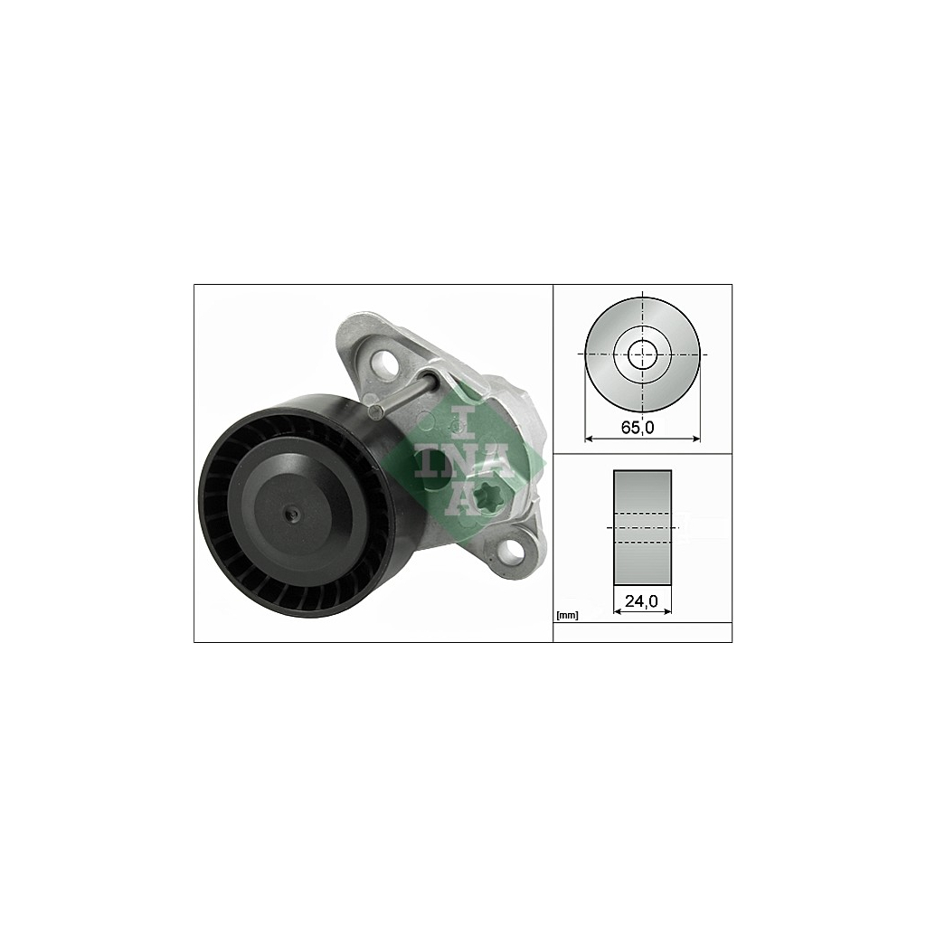 Натягувач ременя з роликом INA 534 0497 10 - зображення 1