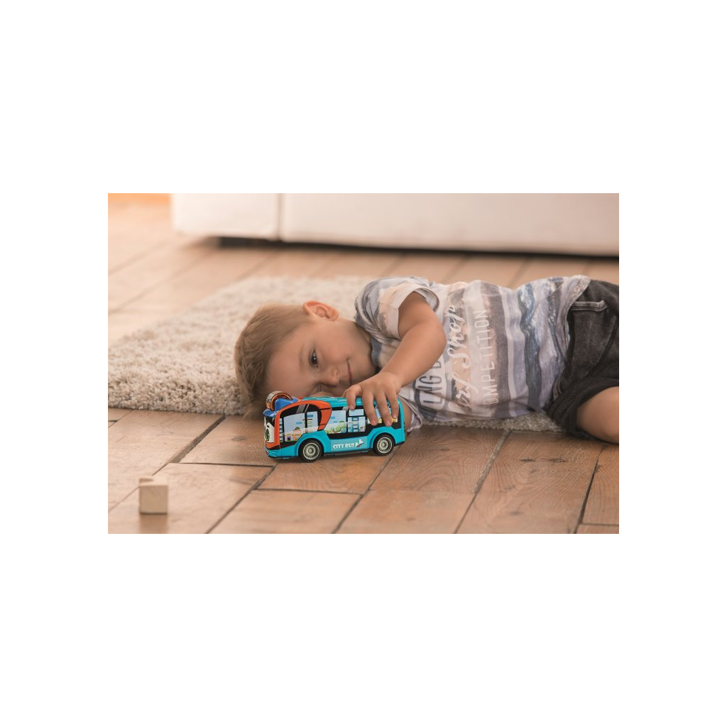 Спецтехніка Dickie Toys Міський автобус АВС "BYD" з відкривними дверцятами та рухомими деталями, 22 см (4113000) - зображення 11