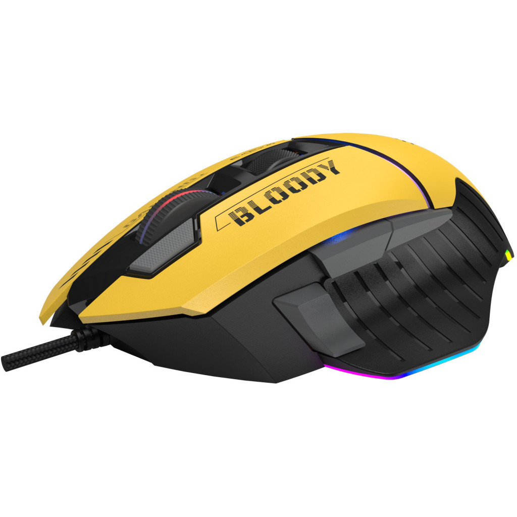 Мишка A4Tech Bloody W95 Max RGB Activated USB Sports Lime (4711421985727) - зображення 5