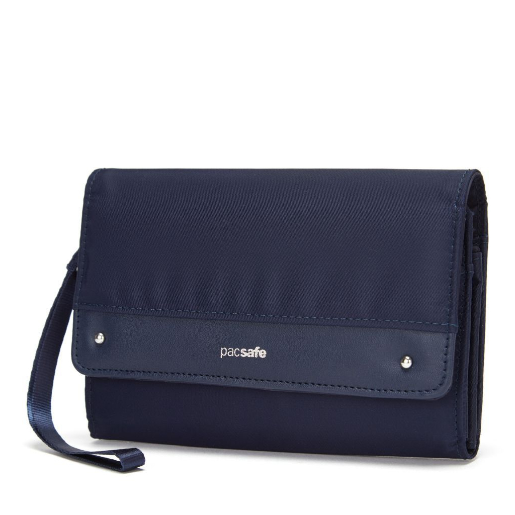Гаманець Pacsafe RFIDsafe clutch wallet Темно-синій (11015645) - зображення 3