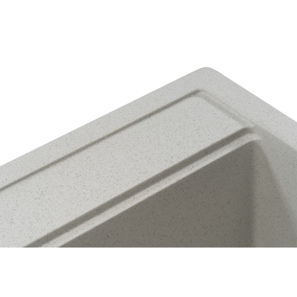 Мийка кухонна GRANADO ARTES gris з сифоном (gr3608) - зображення 3