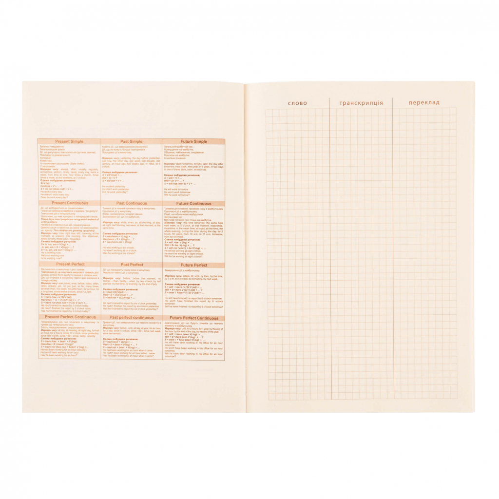 Зошит Yes словник для запису іноземних слів В5 72 аркушів Groovy (911580) - зображення 5