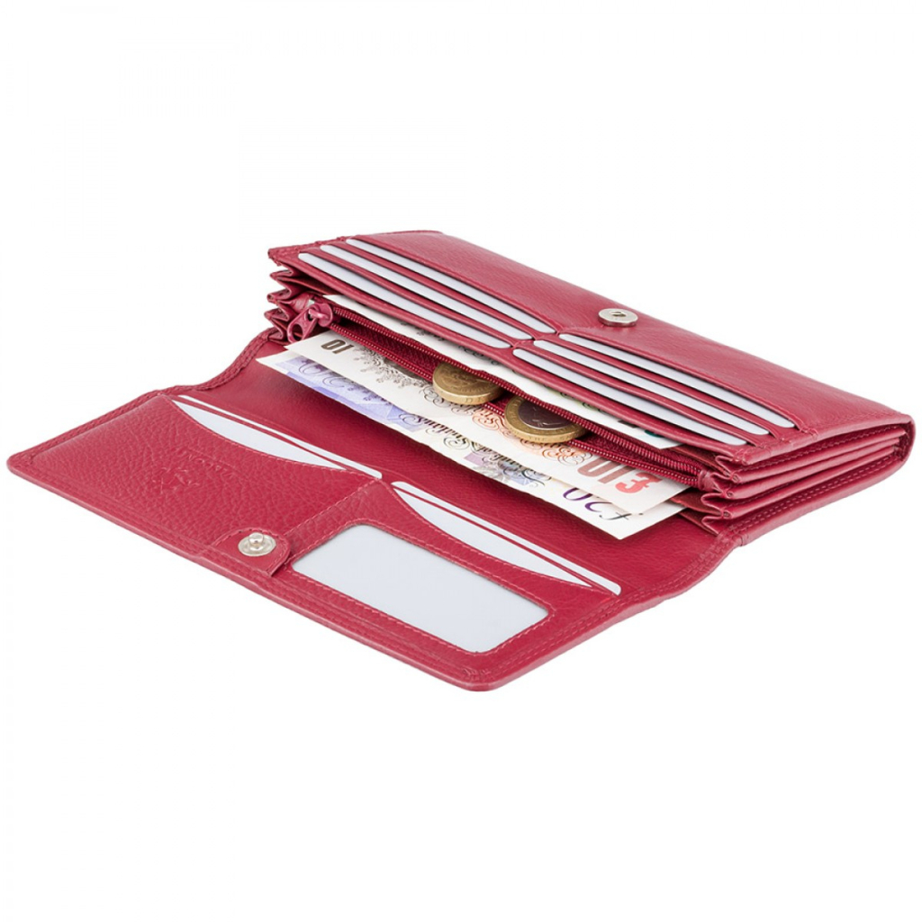 Гаманець Visconti HT35 Buckingham з RFID Red (HT35 RED) - зображення 4