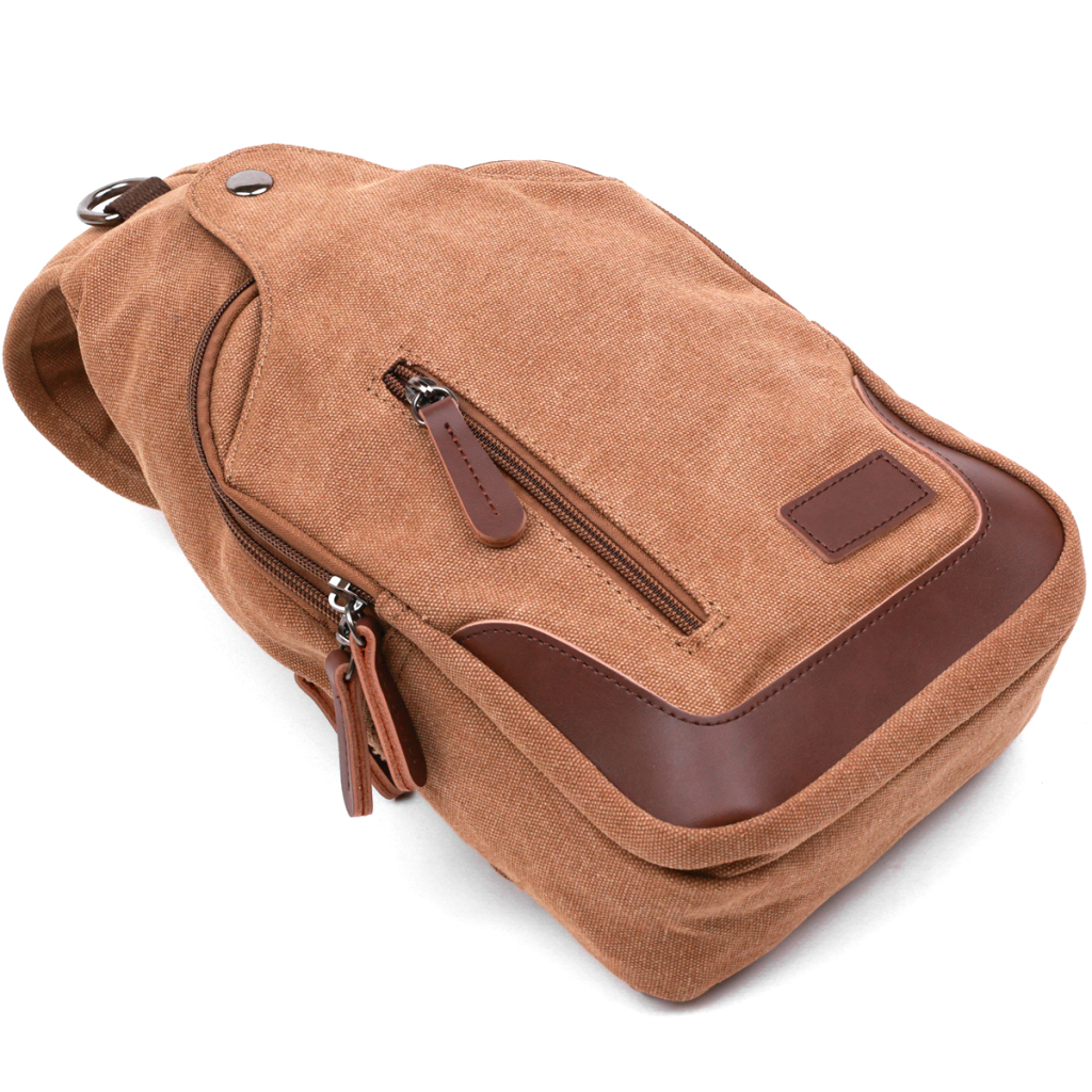 Сумка Vintage Чоловіча через плече Коричнева (20389) - зображення 2