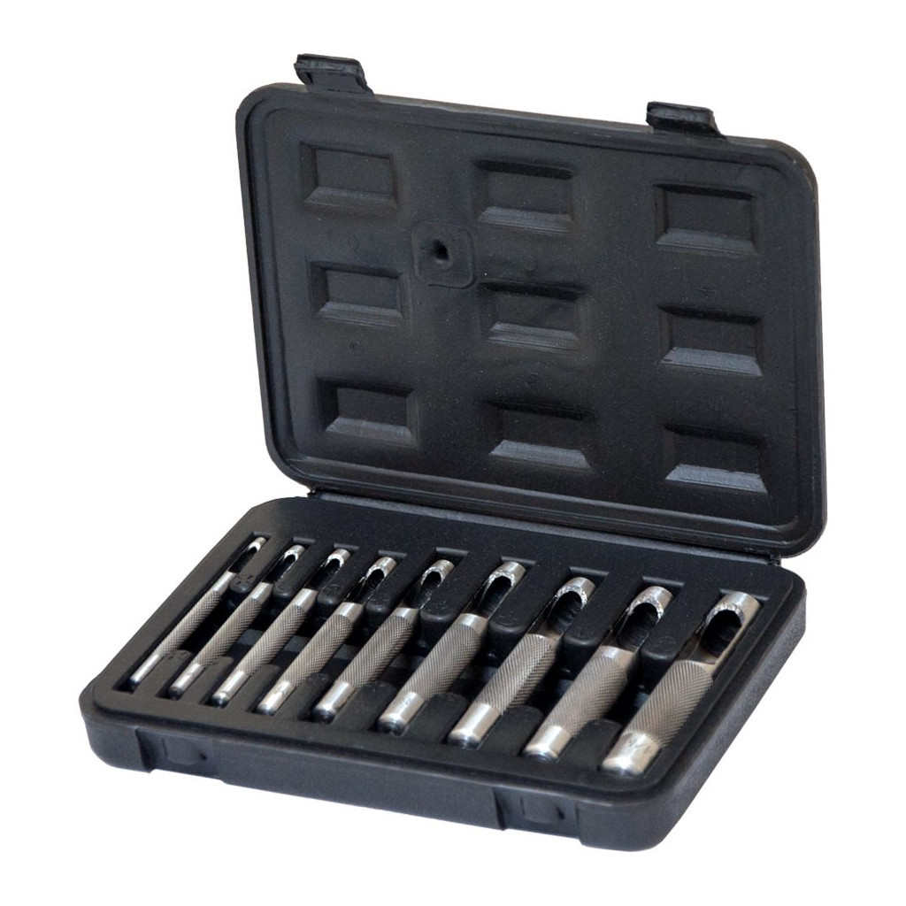 Пробійник Sigma 9шт 3-12мм (кейс) (4328411) - изображение 1