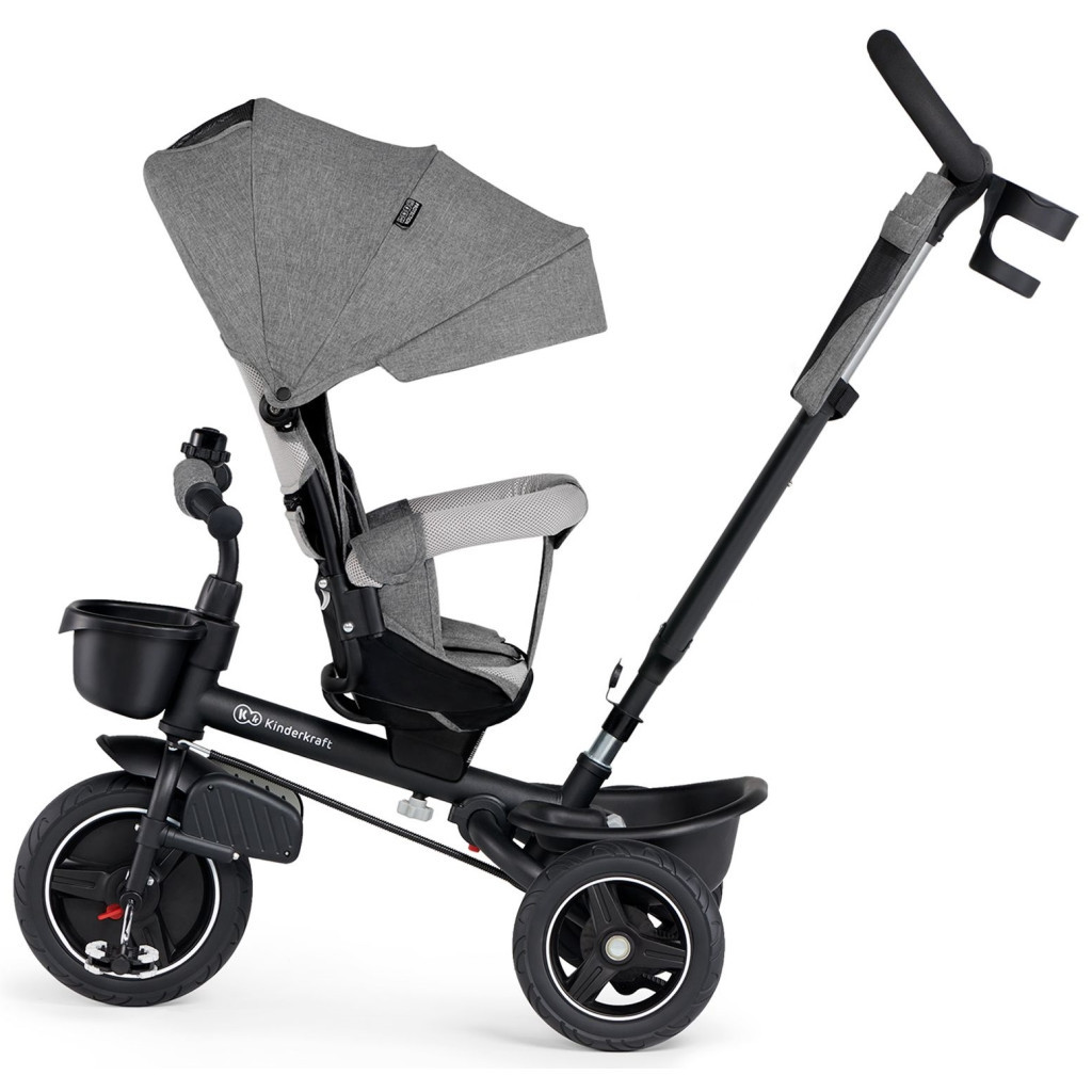 Дитячий велосипед Kinderkraft Spinstep Platinum Grey (KRSPST00GRY0000) (5902533916511) - зображення 5