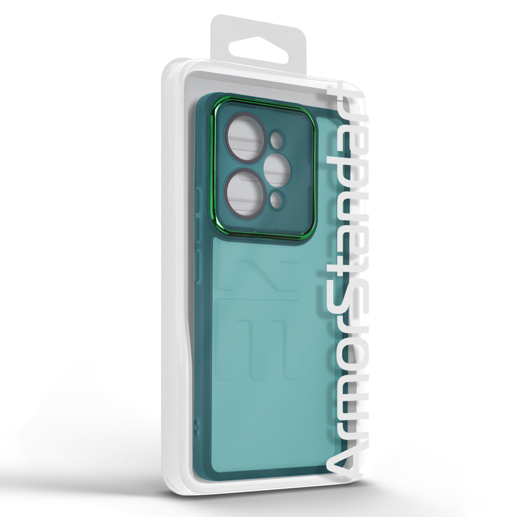 Чохол до мобільного телефона Armorstandart Shade Realme 15 Pro 5G Camera cover Dark Green (ARM89115) - зображення 3