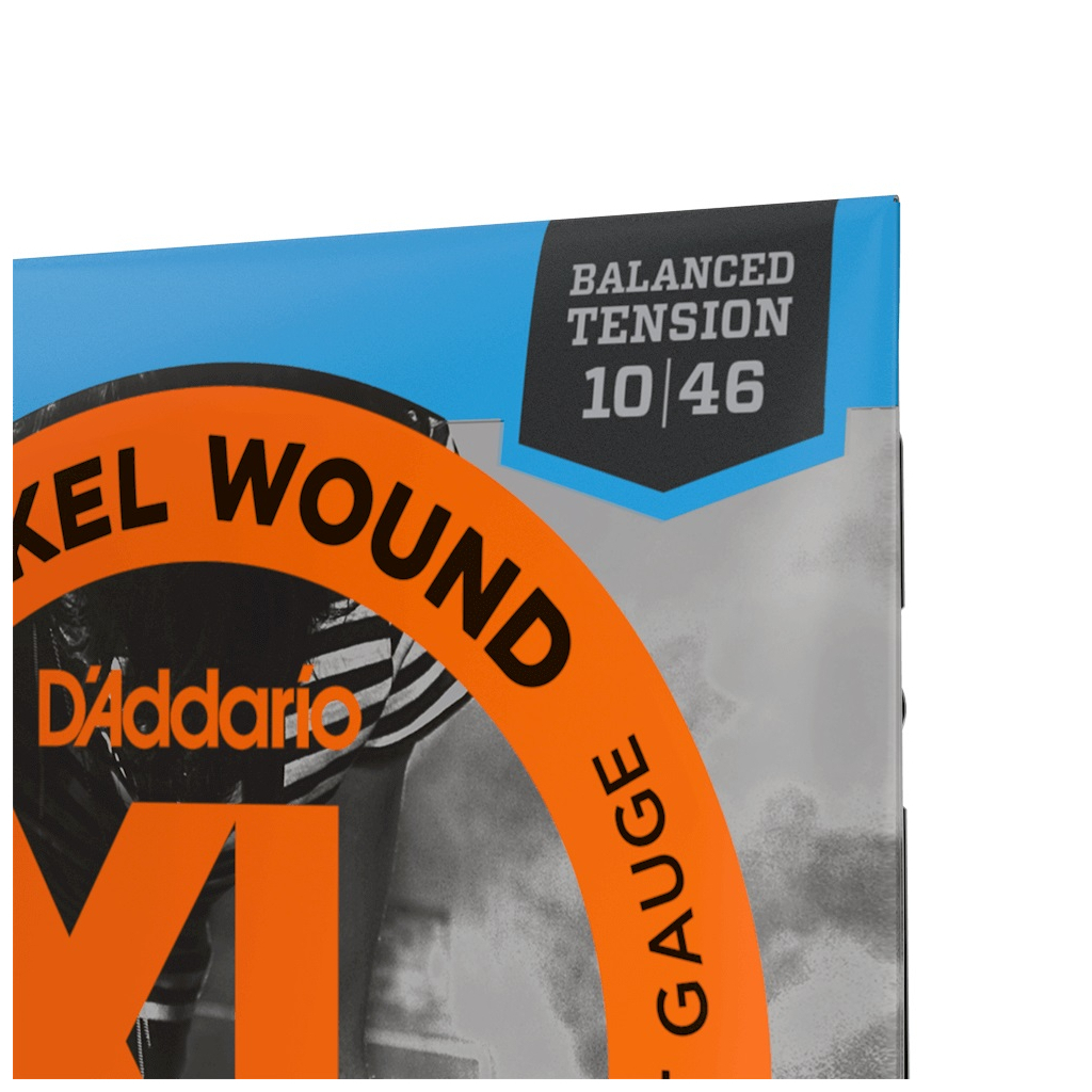 Струни для гітари D'Addario XL Nickel Wound Regular Light Balanced Tension (10-46) (EXL110BT) - зображення 4
