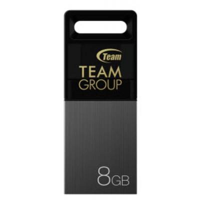 USB флеш накопичувач Team 8GB M151 Gray USB 2.0 OTG (TM1518GC01) - зображення 1