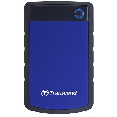 Зовнішній жорсткий диск 2.5" 4TB Transcend (TS4TSJ25H3B) - зображення 1