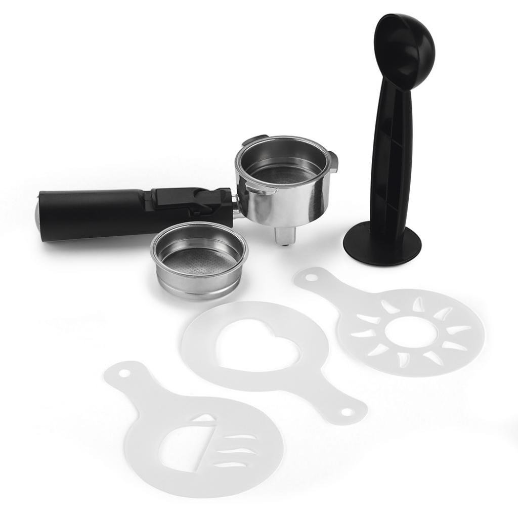 Ріжкова кавоварка еспресо Polaris PCM 1516E Adore Crema Red - зображення 8