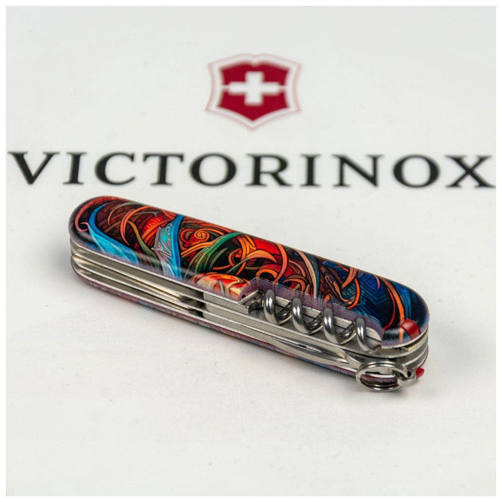 Ніж Victorinox Climber Zodiac Сапфіровий дракон (1.3703_Z3260p) - зображення 7