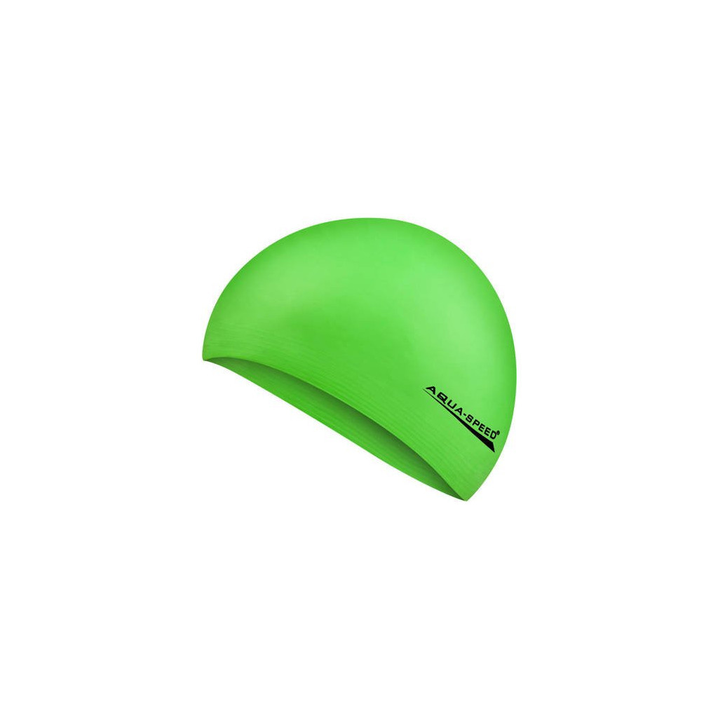 Шапка для плавання Aqua Speed Soft Latex 122-04 5727 неоновий зелений Уні OSFM (5908217657275) - зображення 1