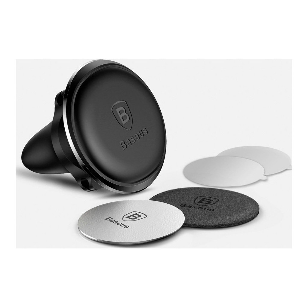 Універсальний автотримач Baseus Magnetic Air Vent Car (SUGX020001) - зображення 9