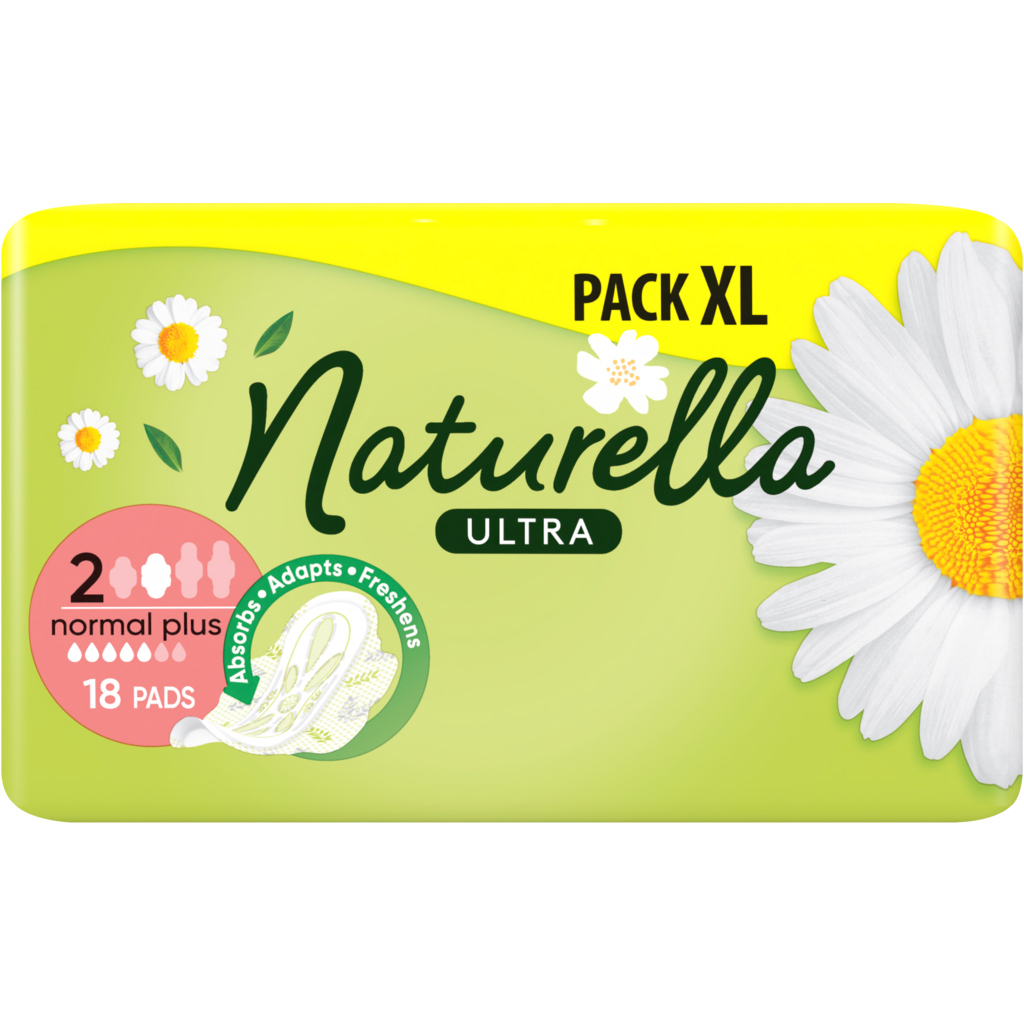 Гігієнічні прокладки Naturella Ultra Normal Plus (Розмір 2) 18 шт. (8006540098257) - изображение 1
