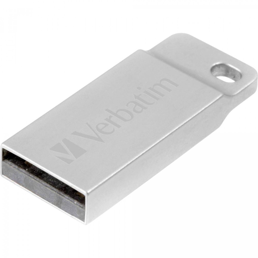 USB флеш накопичувач Verbatim 32GB Metal Executive Silver USB 2.0 (098749) - зображення 2
