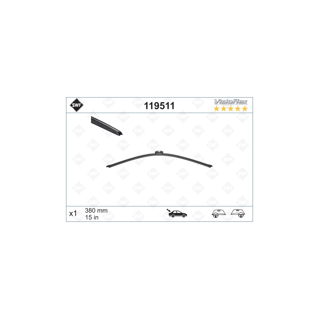 Щітка склоочисника SWF 119511 - изображение 1
