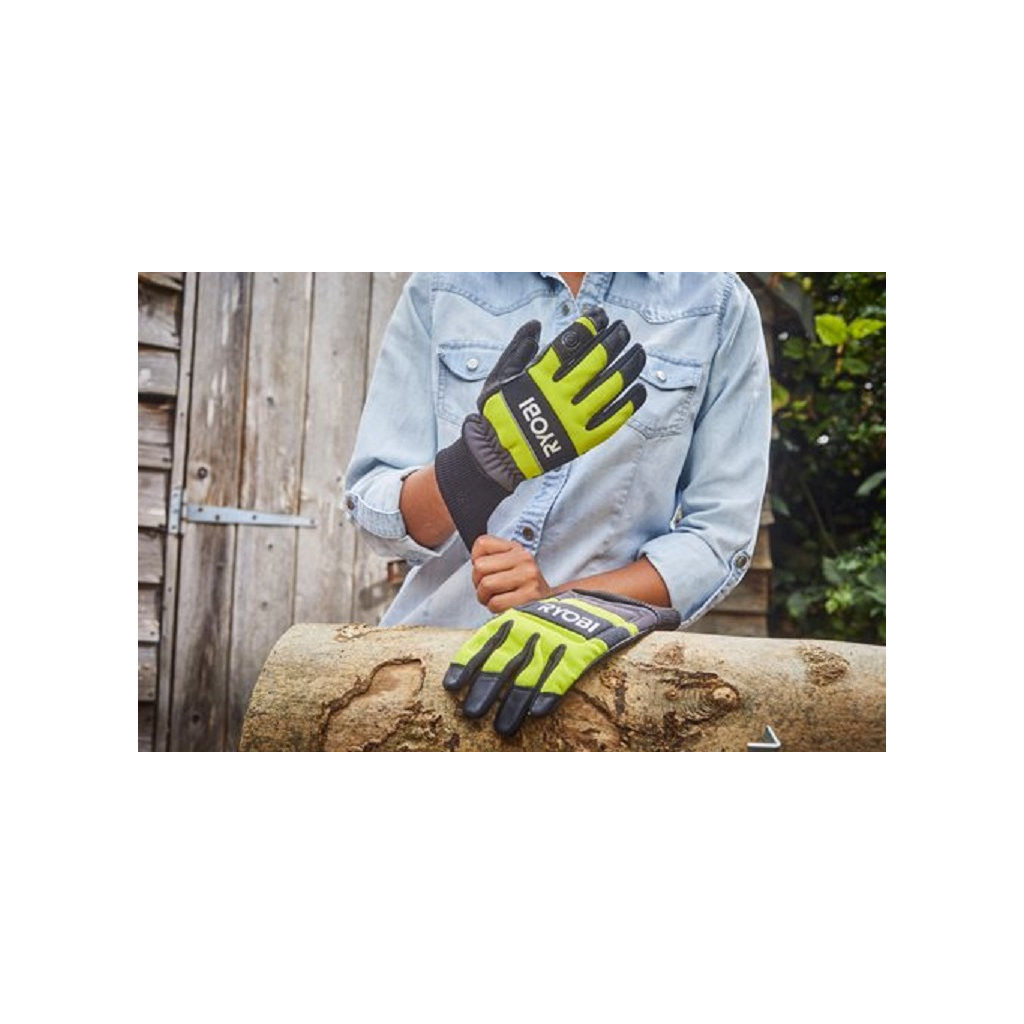 Захисні рукавички Ryobi RAC258L, для роботи з ланцюговою пилкою, вологозахист, р. L (5132005711) - зображення 4