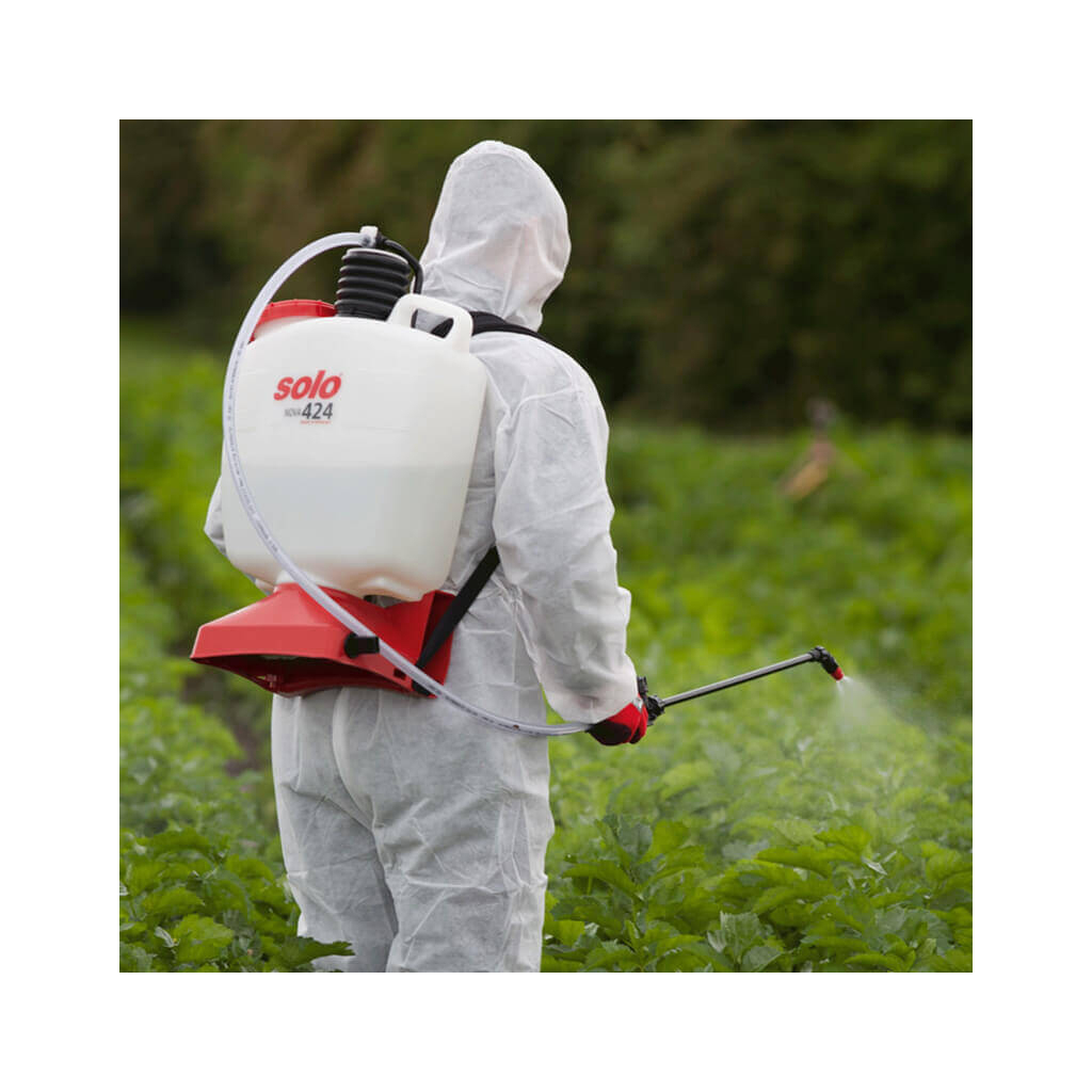 Обприскувач Solo ручний ранцевий 16 л, поршневий, тиск 4 бар, трубка 50 см, вага 5.1 кг (424NOVA) - зображення 4