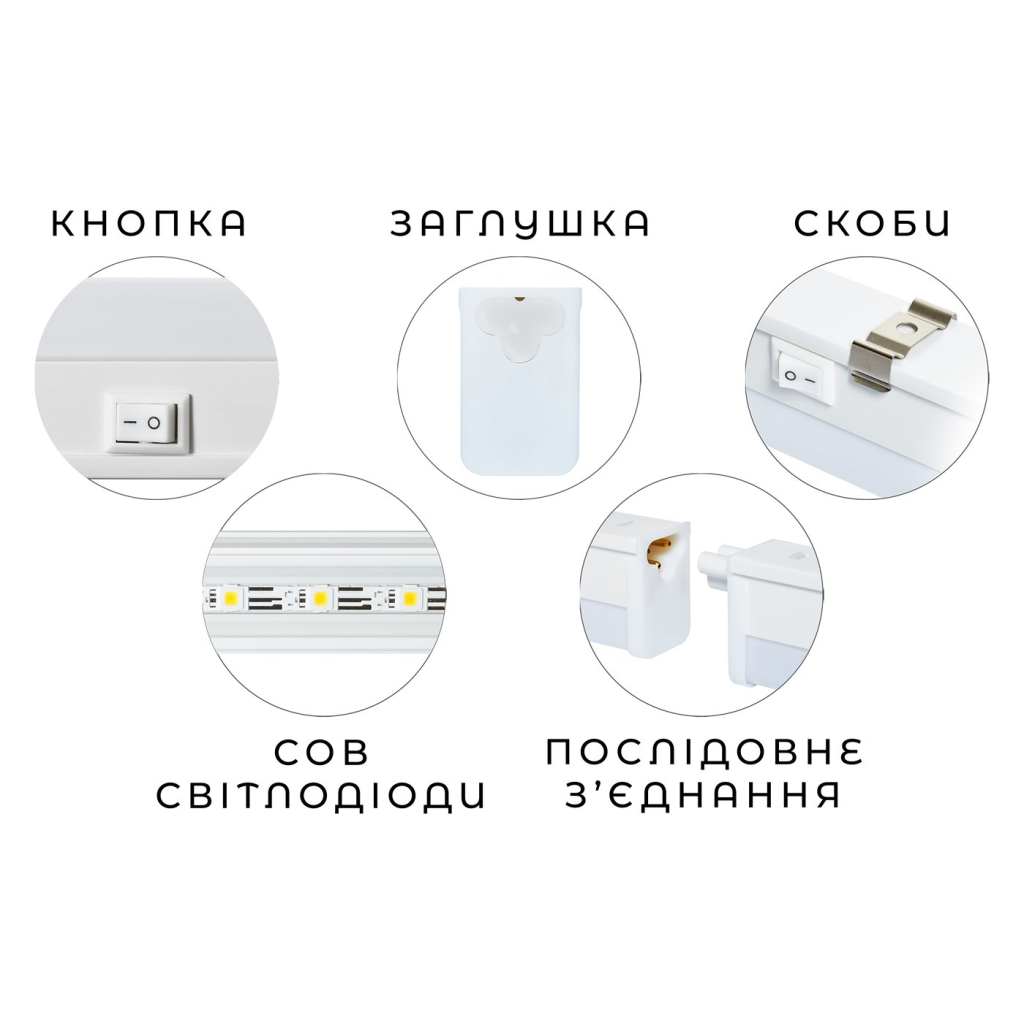 Світильник Delux PLF 11 LED 4W 4000K 300мм (90021090) - изображение 4