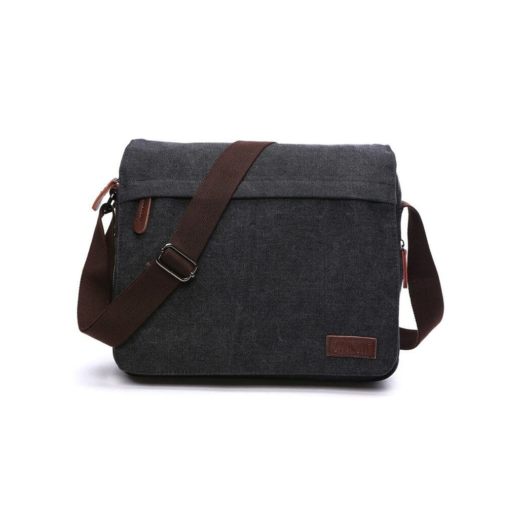 Сумка Vintage Текстильна Чорна (20088) - зображення 1