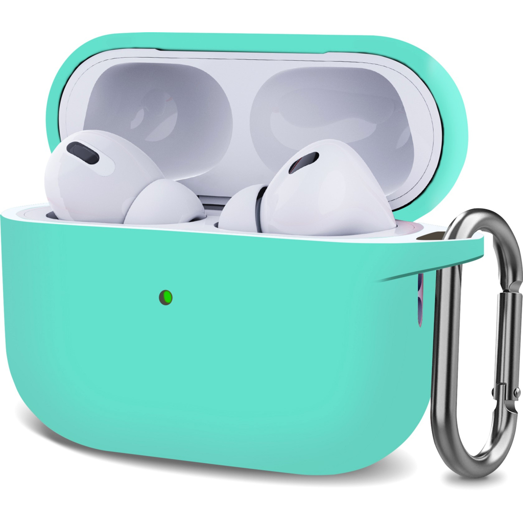 Чохол для навушників Armorstandart Hang Case для Apple AirPods Pro 2 Mint Green (ARM68589) - зображення 1