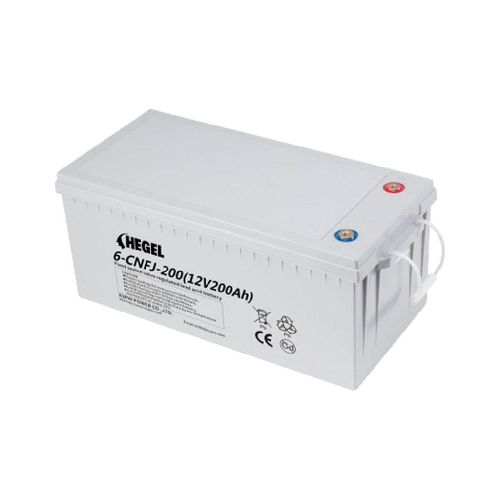 Батарея до ДБЖ Hegel 12V-200Ah, GEL (6-CNFJ-200) - зображення 1