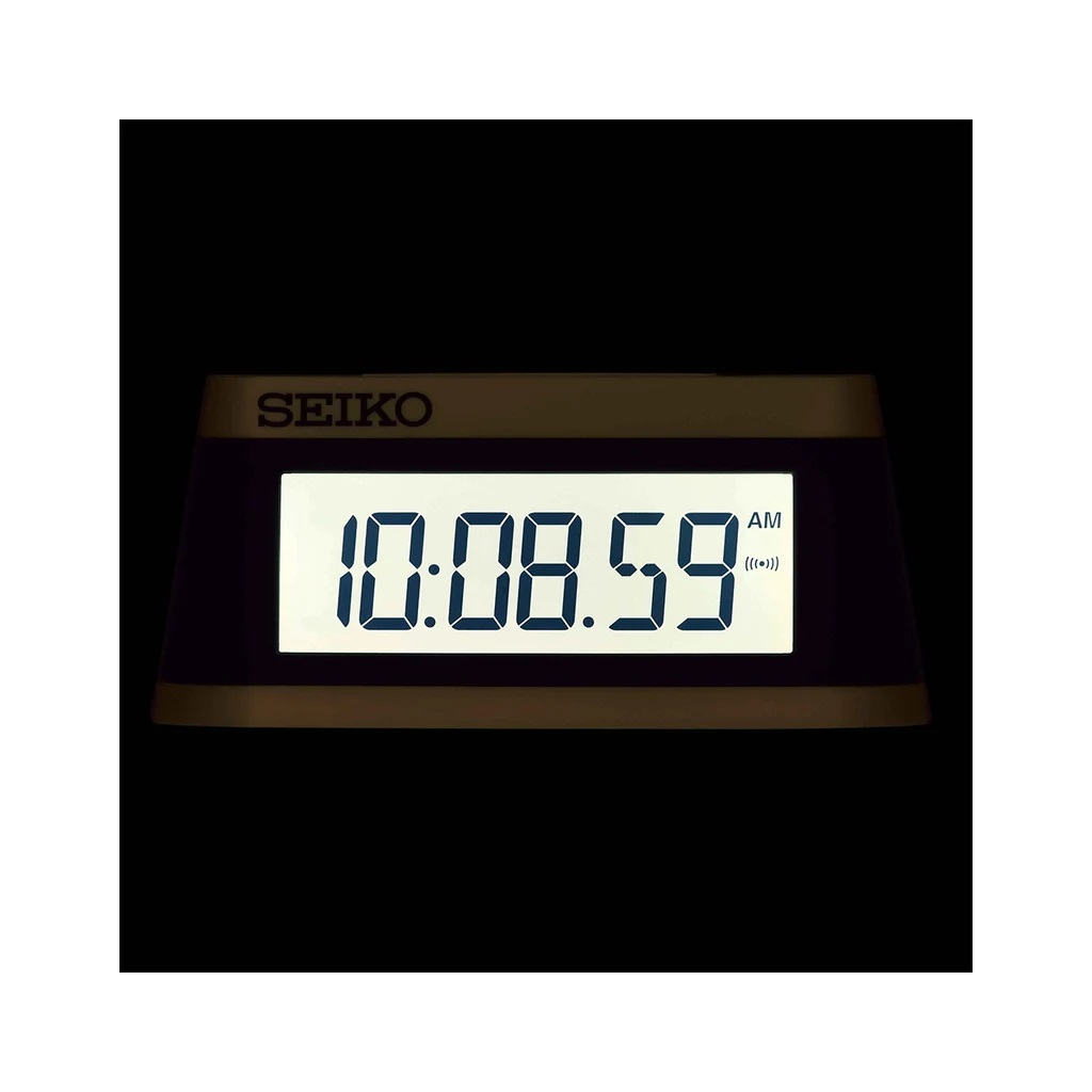 Настільний годинник Seiko будильник (QHL091Y) - зображення 4