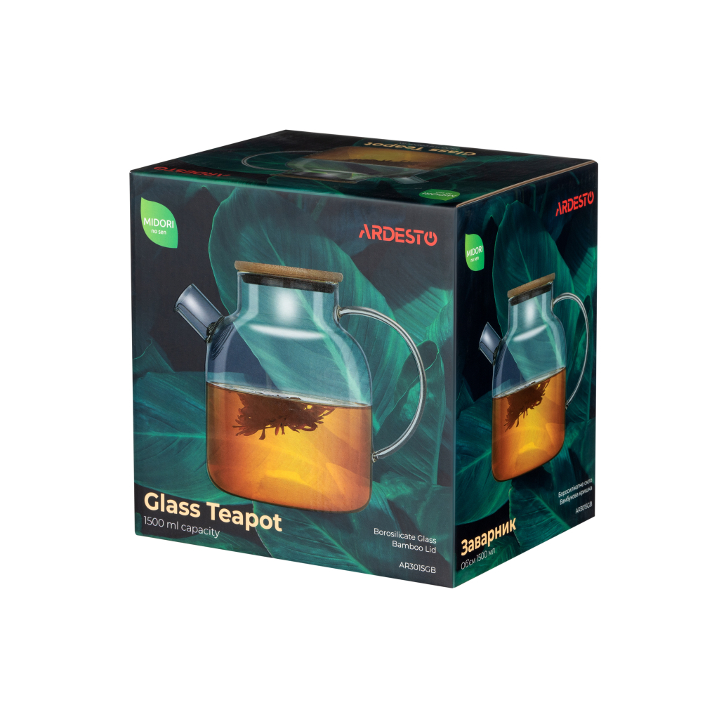 Заварник Ardesto Midori 1500 мл (AR3015GB) - изображение 2