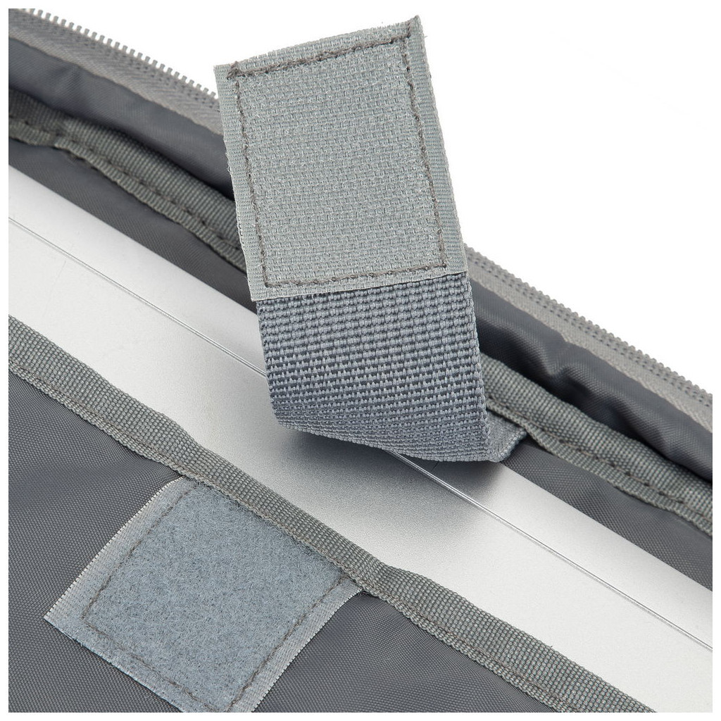 Сумка для ноутбука RivaCase 15.6" 7532 Prater, Grey/Dark Blue anti-theft - изображение 10