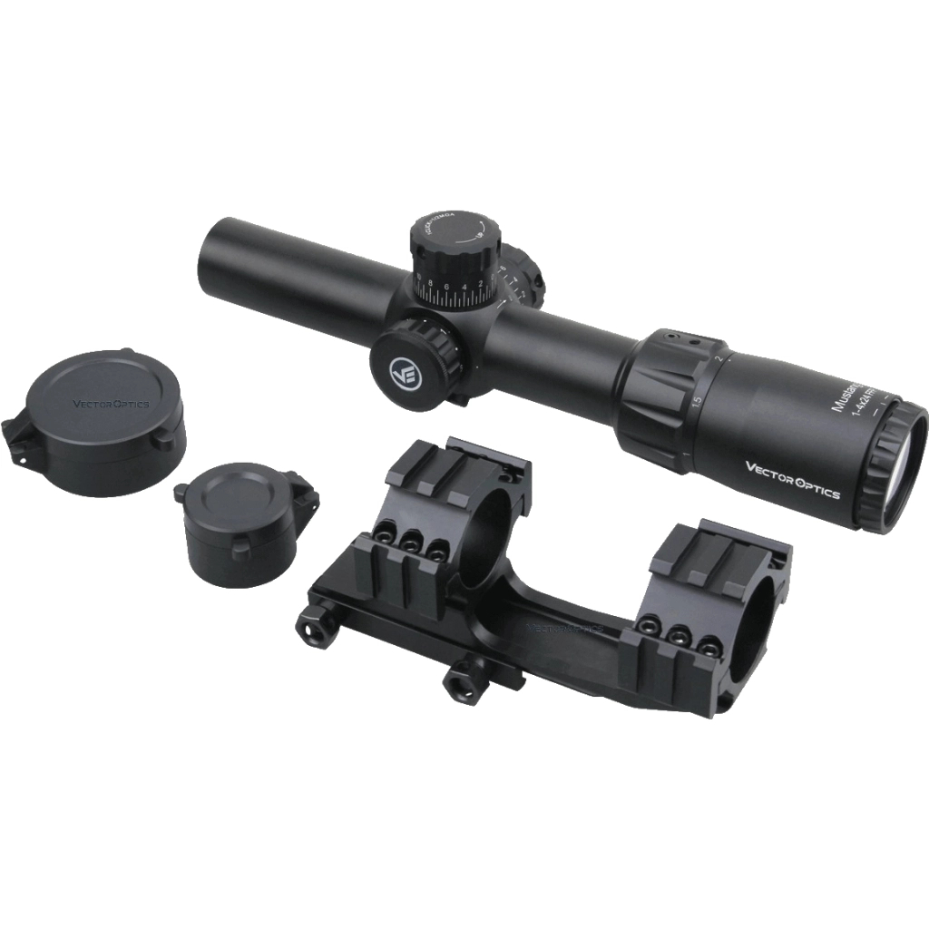 Оптичний приціл Vector Optics Mustang 1-4x24 (30 мм) illum. FFP (SCFF-36) - зображення 7