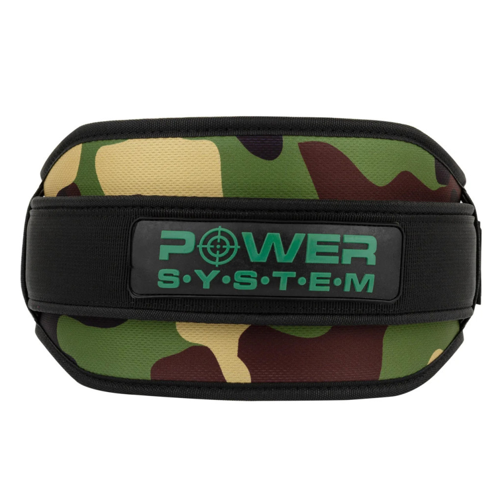 Атлетичний пояс Power System Predator PS-3220 Camo S (PS_3220_S_Camo) - зображення 2
